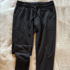 FP Movement by Free People Black Drawstring Joggers